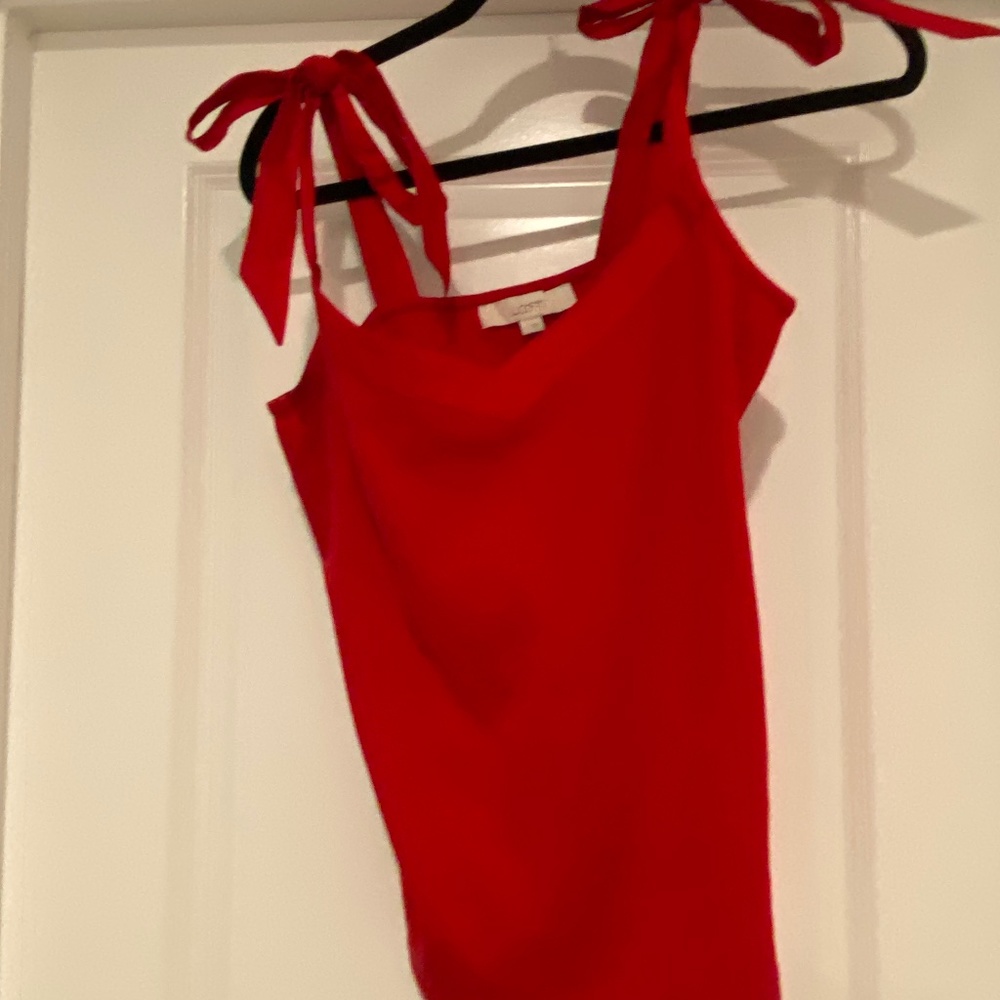 Tank with Bow Straps